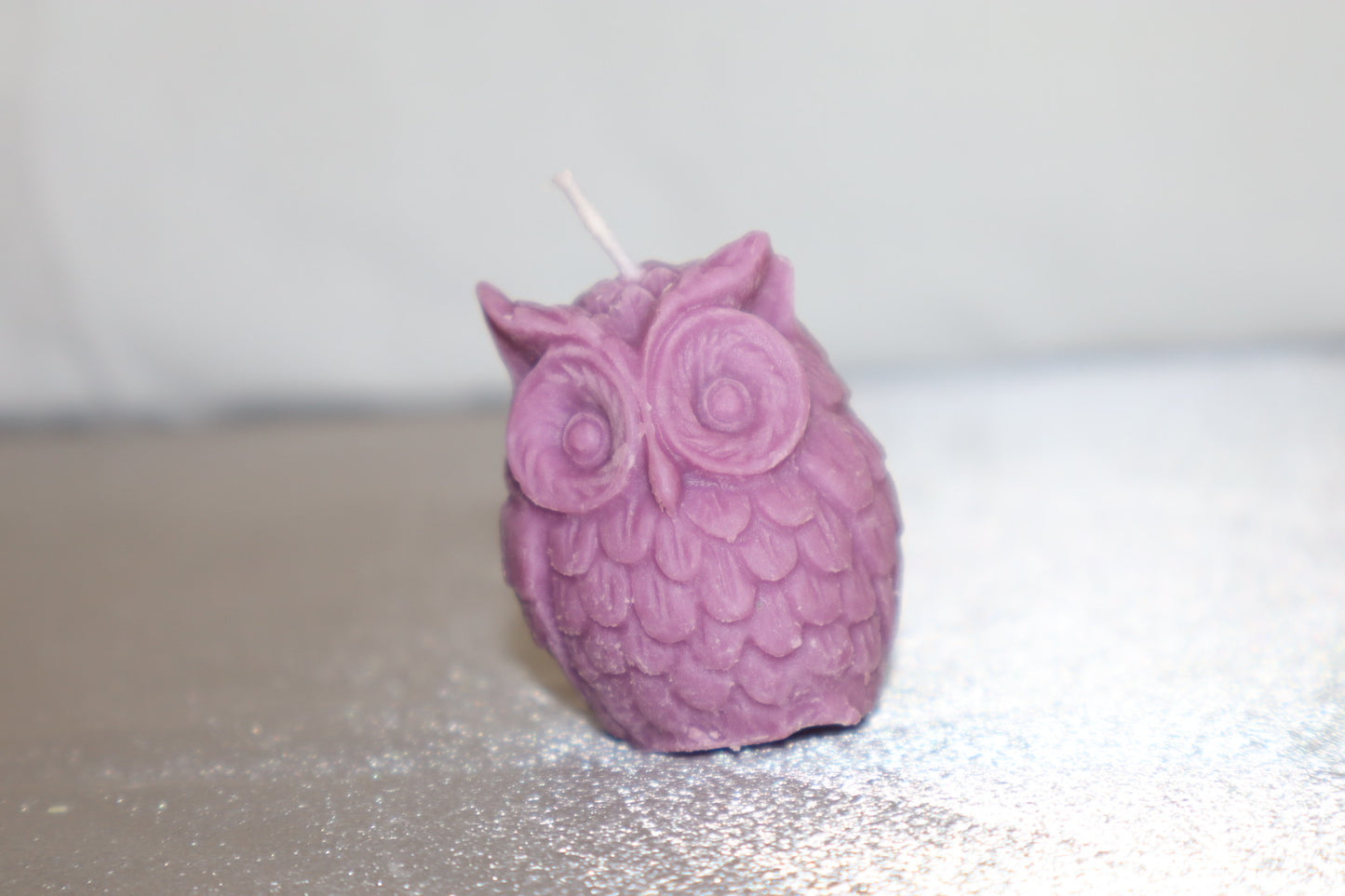 Owl Beeswax Candle