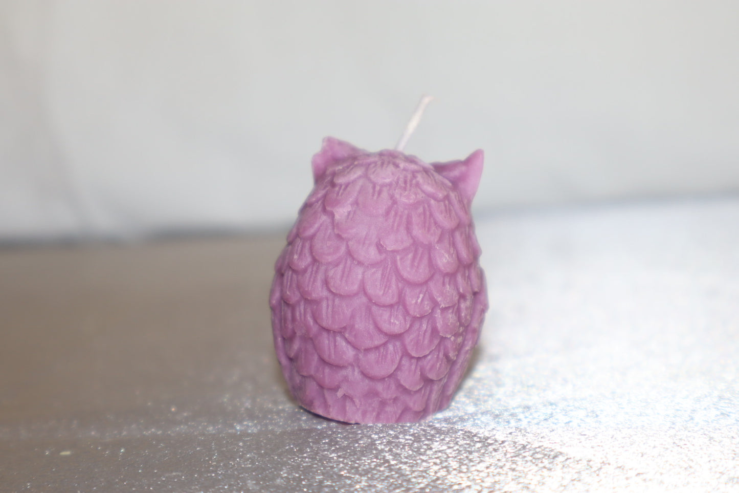 Owl Beeswax Candle