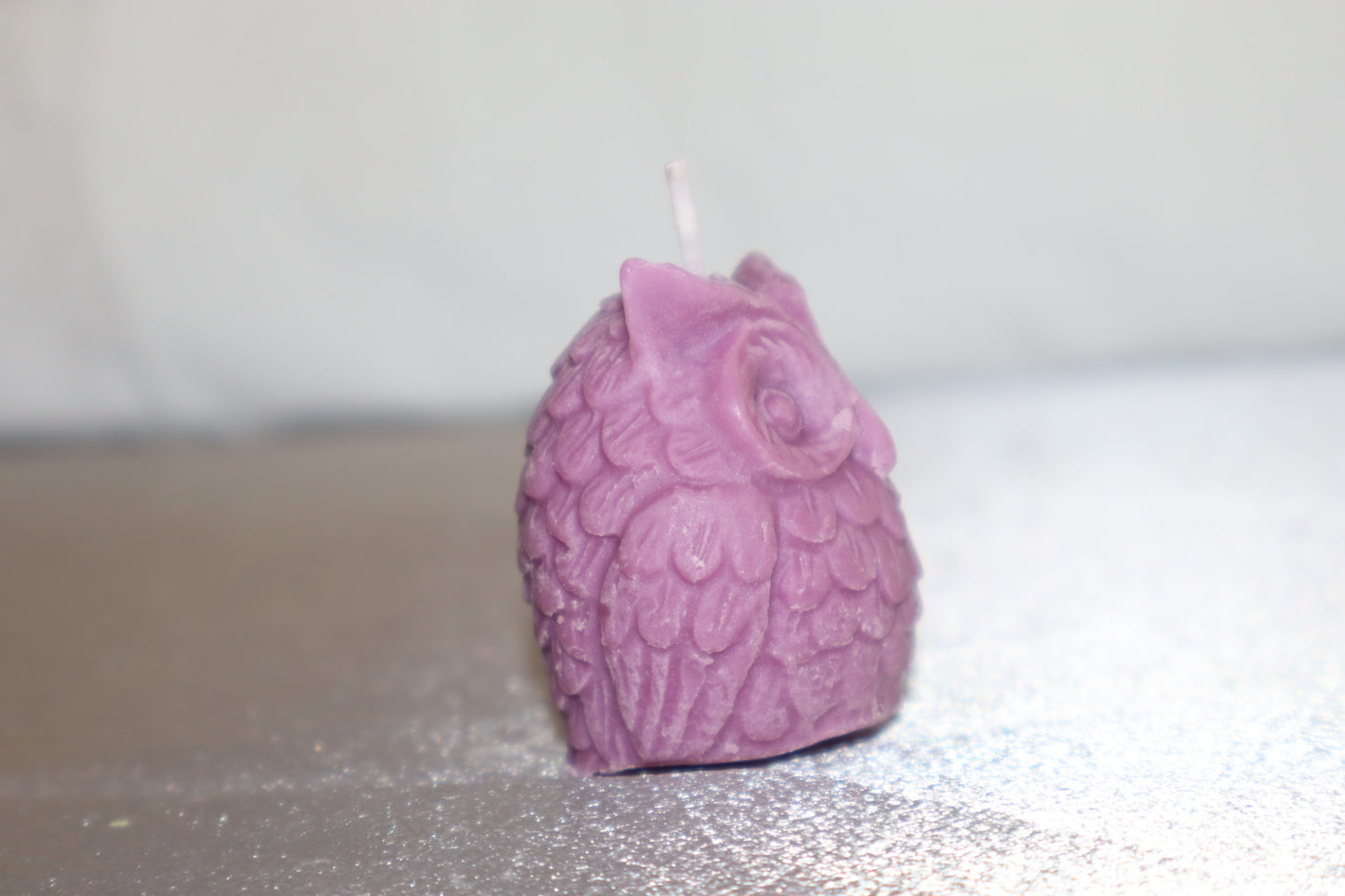 Owl Beeswax Candle