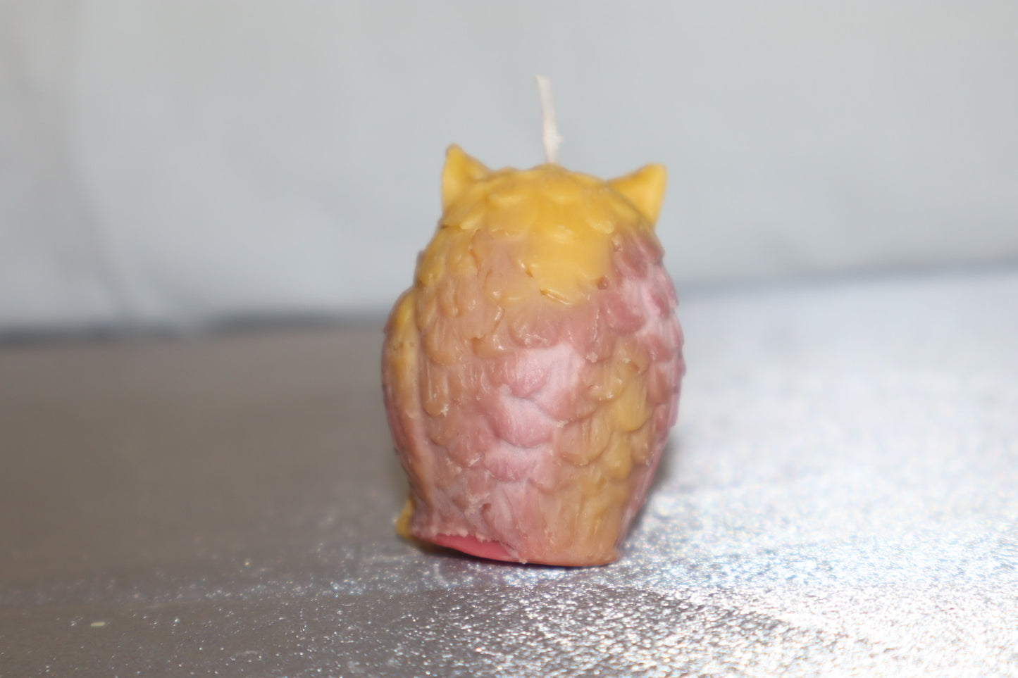 Owl Beeswax Candle